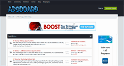 Desktop Screenshot of adsboard.com